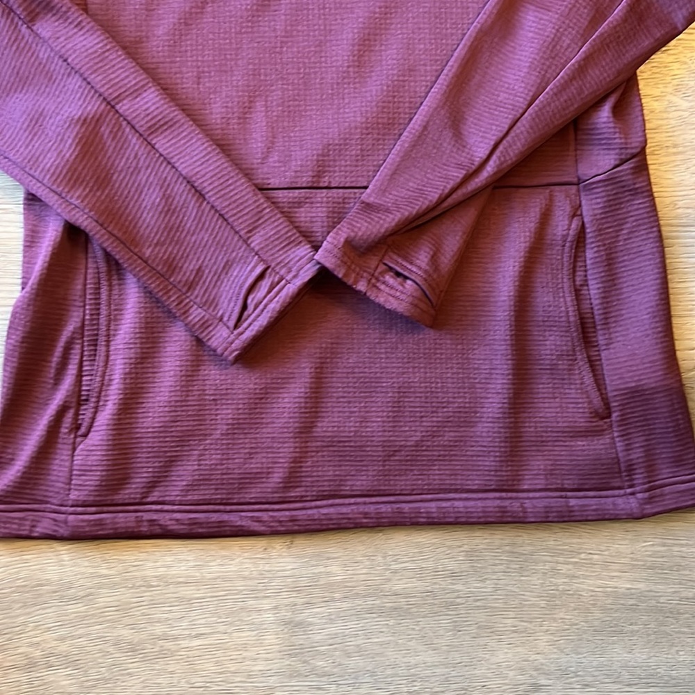 The North Face Kelkiney Pullover Women’s, size large, Fig Heather color - Picture 4 of 6